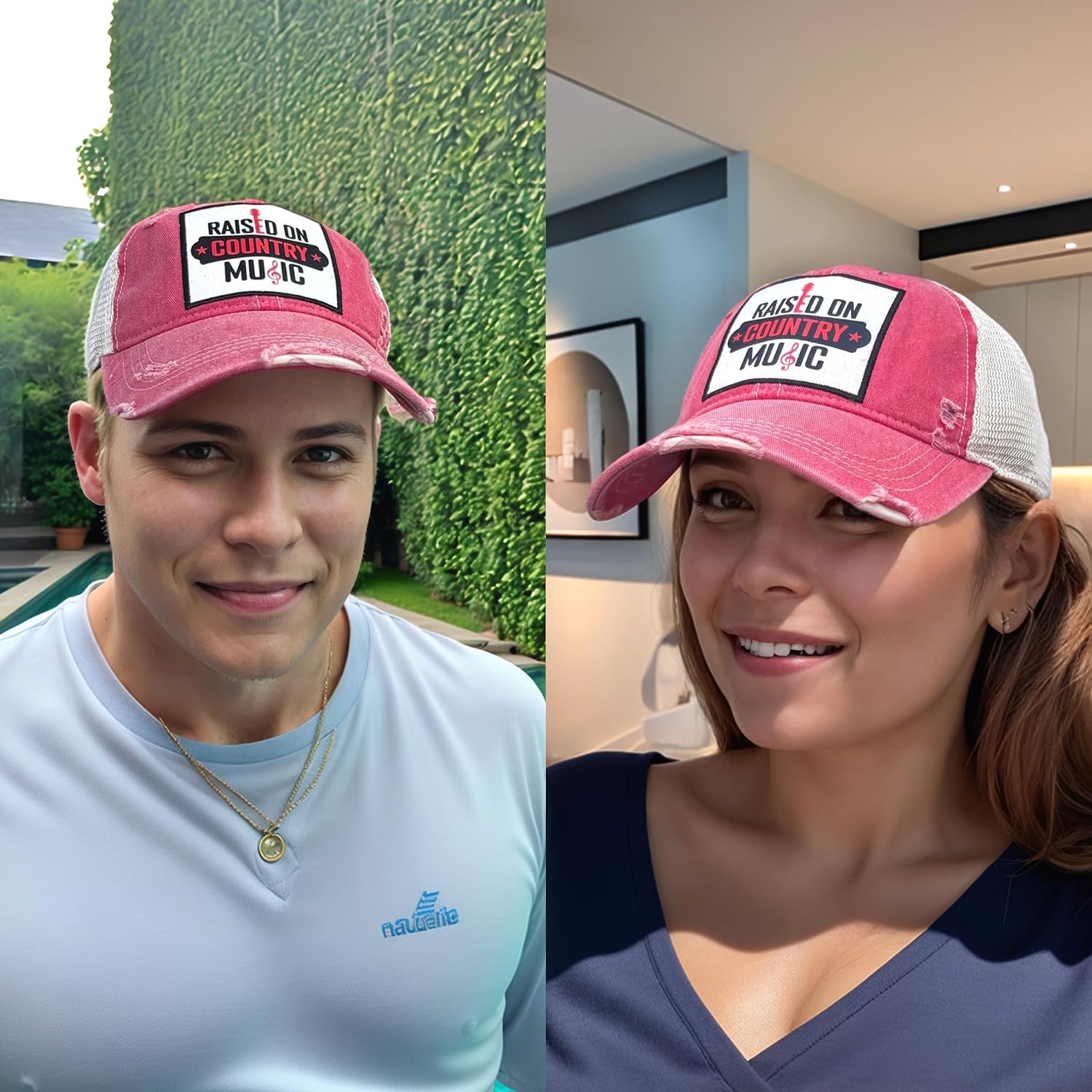 Popfizzy Funny Trucker Hats for Women and Men, Adult Humor Caps, Birthday Gifts for Men and Women, Distressed Baseball Cap