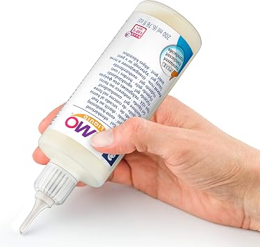 STAEDTLER FIMO Liquid 8051 Liquid Gel 200 ml Translucent - Oven Hardening Supplement Product for Glazing Effects and Image Transfer Compatible with All FIMO Lines - 8051-00