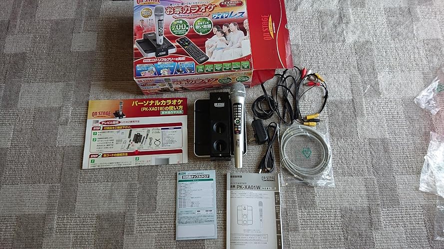 【中古】オン・ステージ 通信カラオケON STAGE PK-XA01W Amazon.co.jp: オン・ステージ 通信カラオケON STAGE PK-XA01W : 楽器