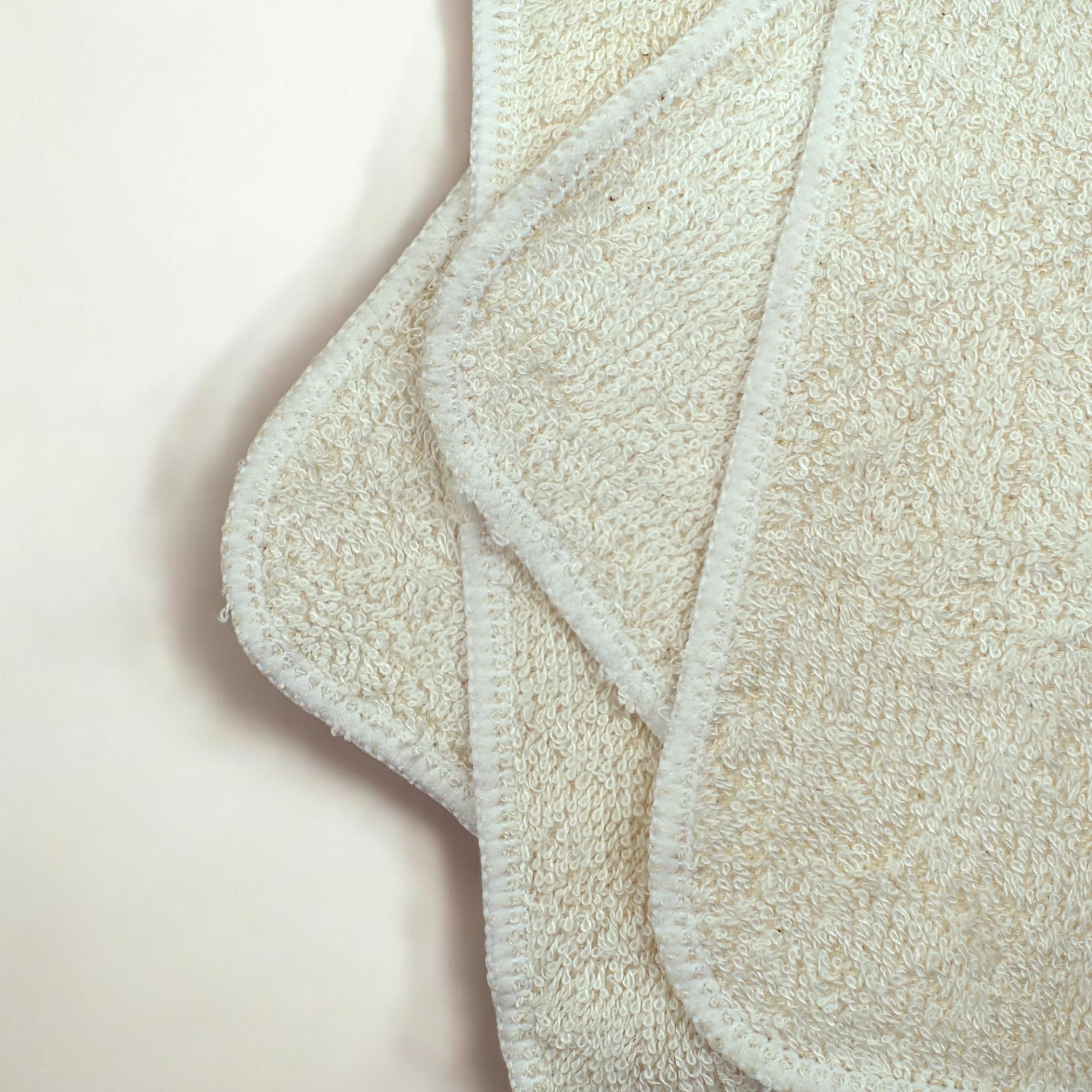 Wischtücher aus Bambus und Baumwolle von Muslinz, 12 Stück, Frotteetücher, 20 x 20 cm, Waschlappen, waschbar, wiederverwendbar, Baby-Tücher