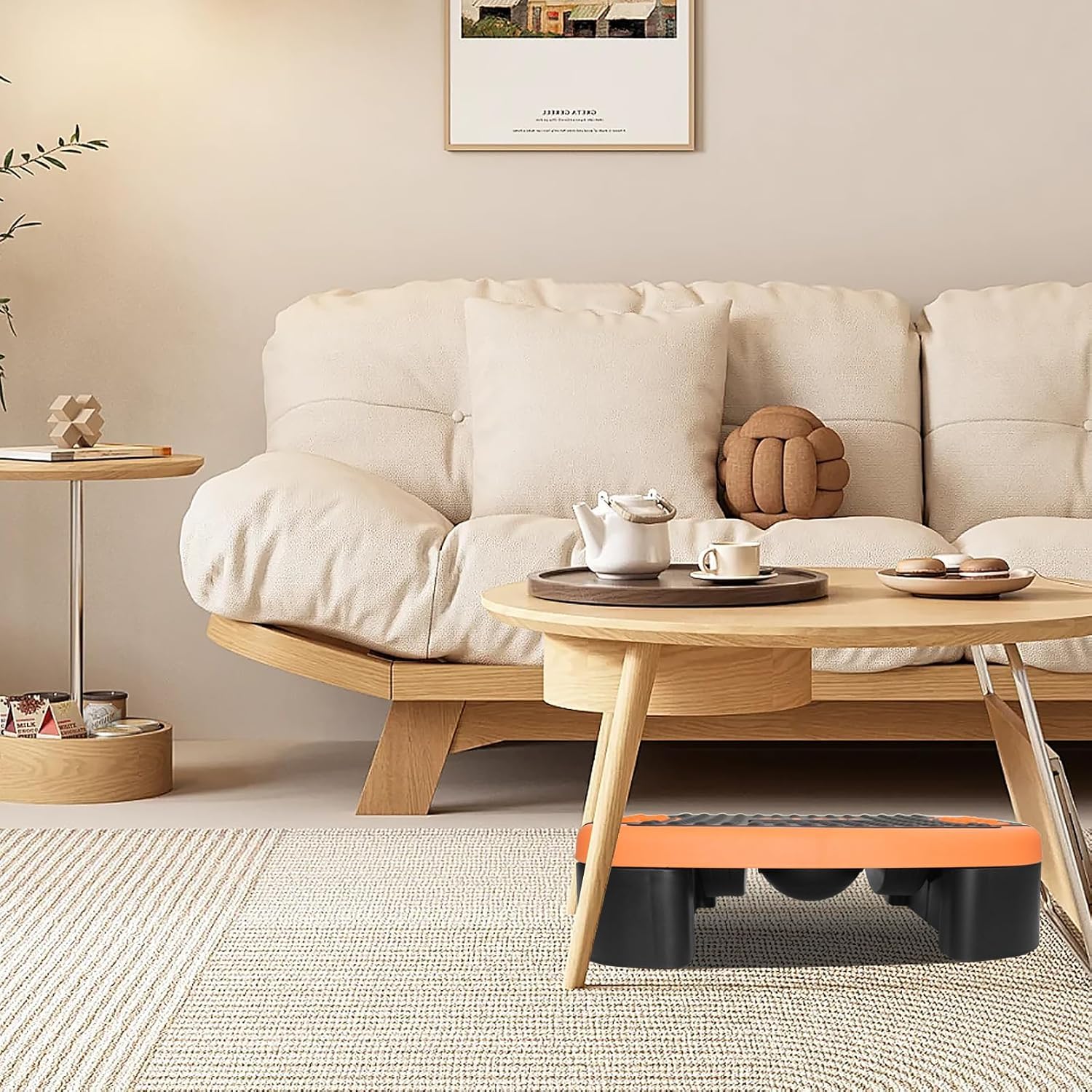 Slant Board Stepper, piattaforma di equilibrio regolabile con superficie antiscivolo, elevata capacità di carico per la forza del core, squat, esercizi a gradini, regolazione a tre strati