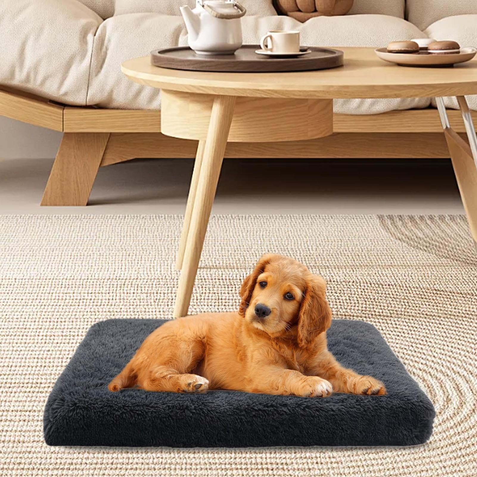 Tapis Chauffant Pour Animaux Doux et Pelucheux