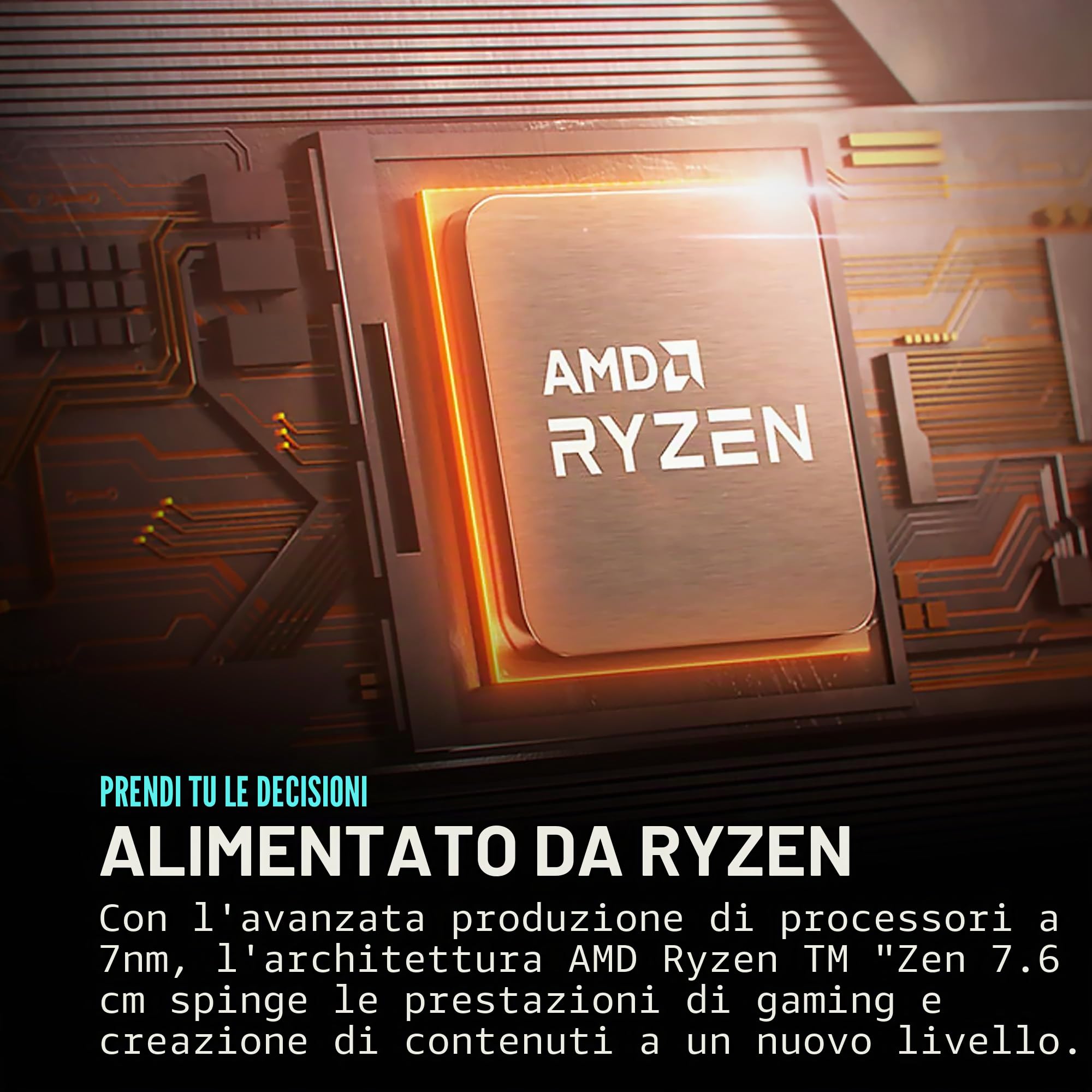 MSI Aegis Z2 Gaming Desktop (2024): AMD Ryzen R7-7700, Geforce RTX 4060, 16GB DDR5, 1TB m.2 SSD, 80+ Gold PSU, WiFi, tastiera e mouse, fai da te, Windows 11 Home: C7NUC-817US