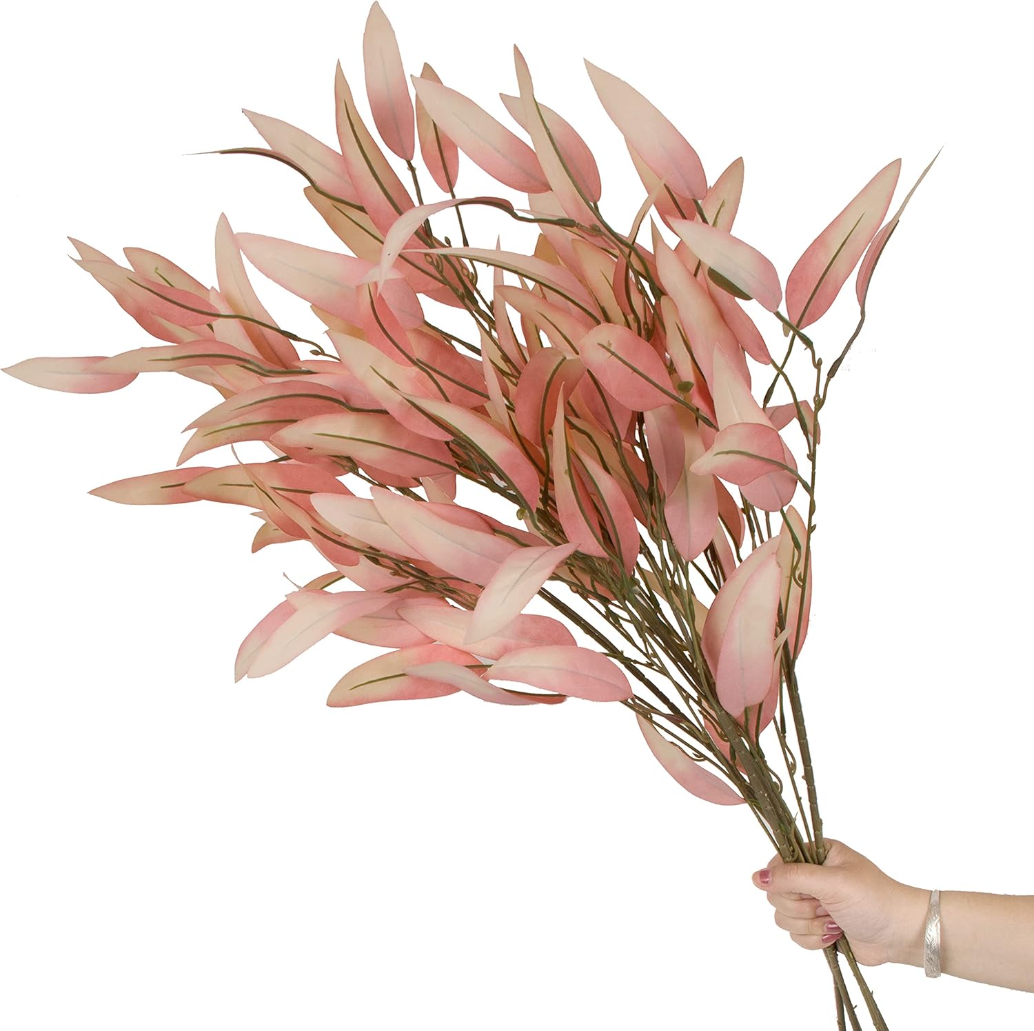 JD ARTIFICIAL PLANTS 6pcs Artificial Branches,36 Inch Long Stem Faux Tree Branch