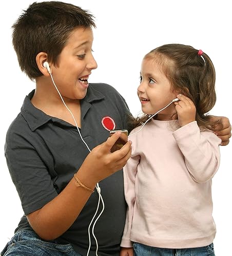 Miniatura 7 de Paquete de 50 auriculares con cable multicolor para niños, desechables, empaquetados individualmente, perfectos para estudiantes en bibliotecas de