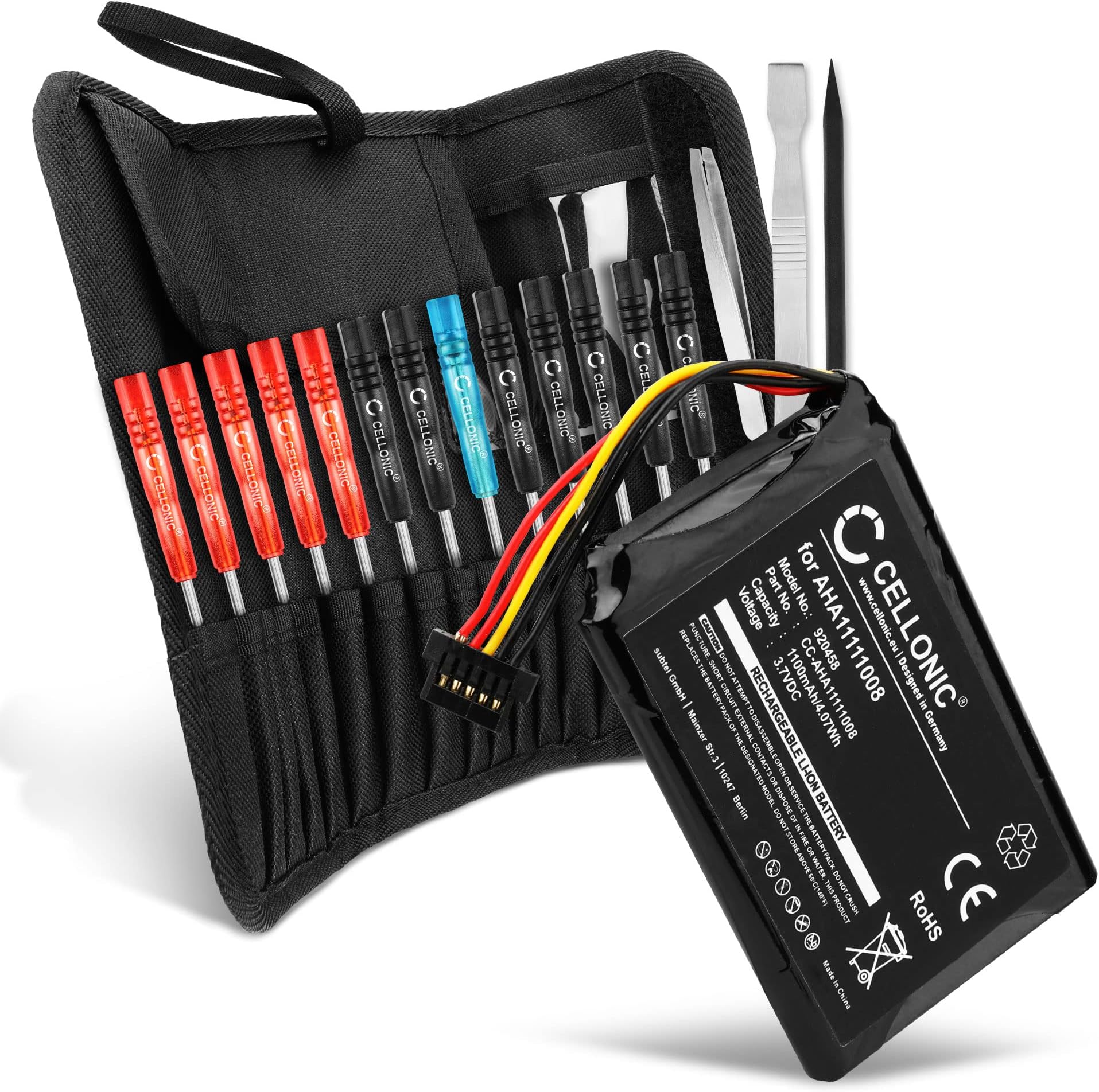 Batterie De Remplacement Pour TomTom Go 4FL60, Go 6100, Go 5000, Go 5100, Go 6000 - 1100mAh Li-ion