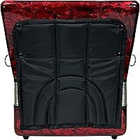 Vista 2 de SM2512 Traveler Deluxe Acordeon Outfit incluye funda enrollable y correas de hombro con arnés