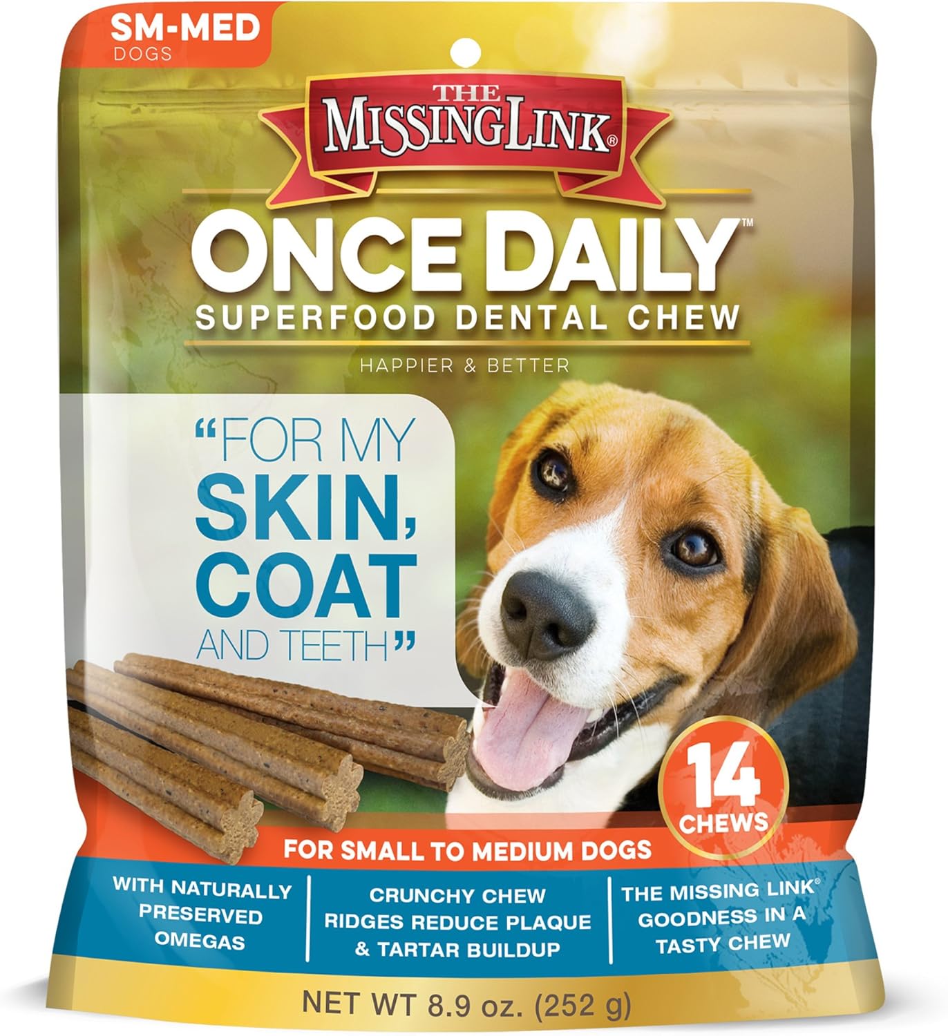 missing link dog chews