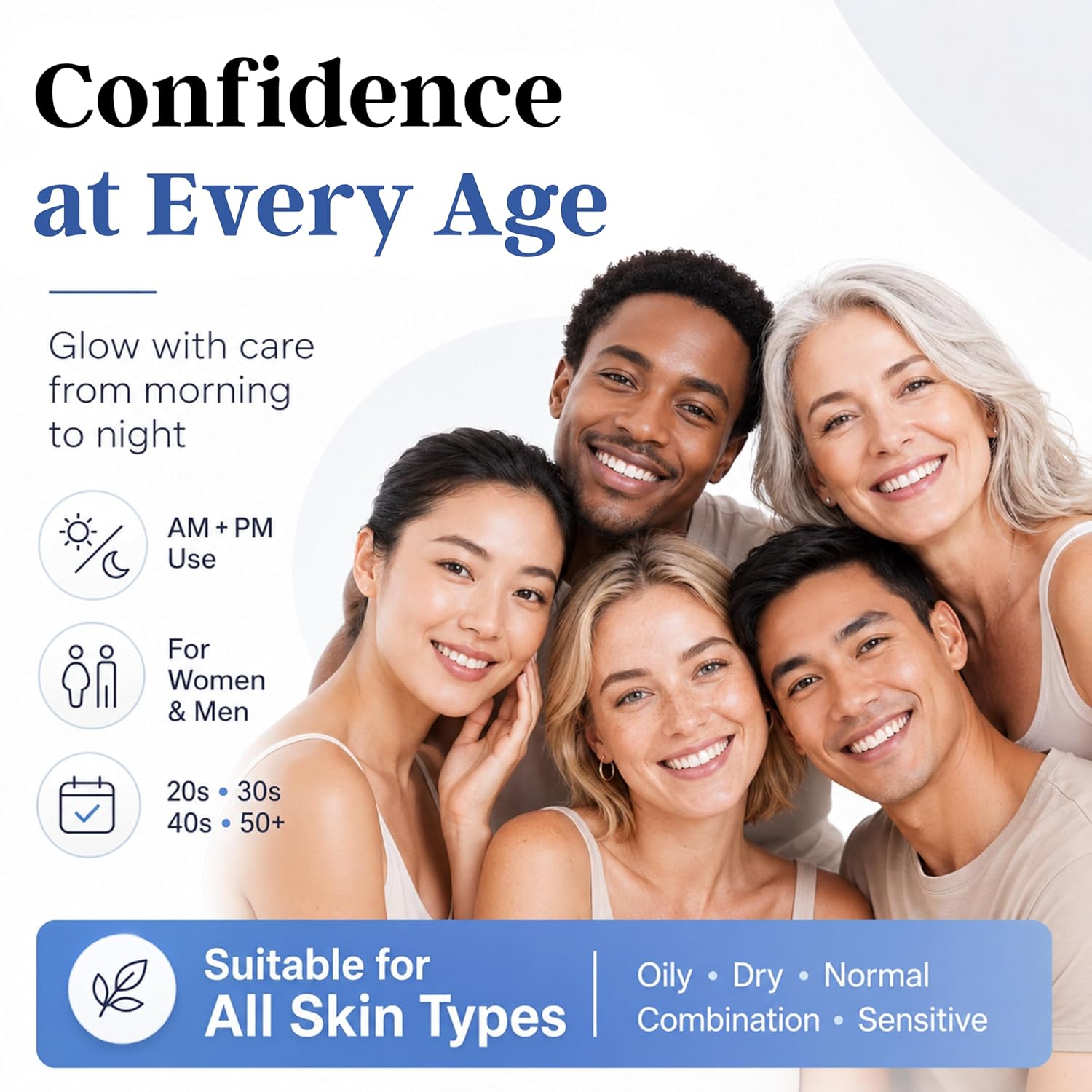 Age-Defying Lifting & Firming Cream for Women – Hydrating & Tightening for All Skin Types – Paraben-Free, Fragrance-Free, BHA-Free, 1.7 oz / 50 ml (Unscented)