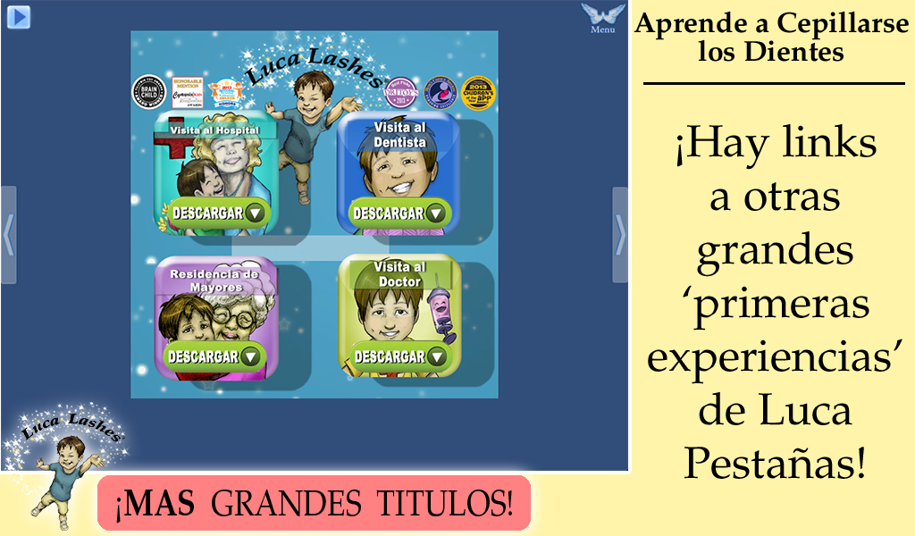 Luca Lashes Learns to Brush His Teeth in SpanishAmazon.co.ukAppstore