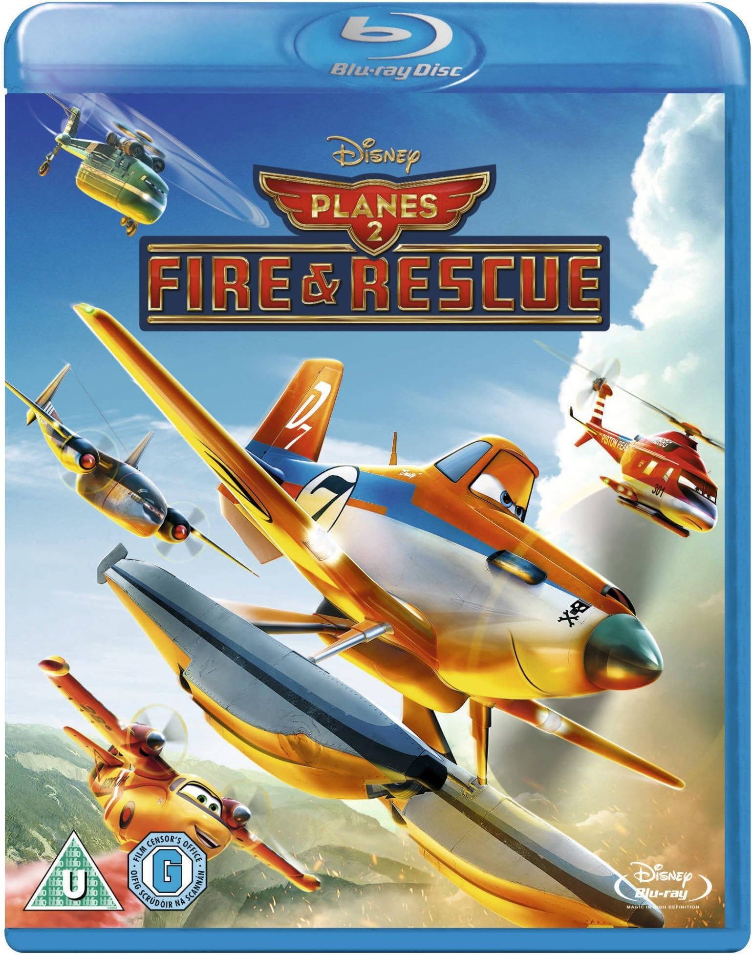 Planes 2: Fire and Rescue [Blu-ray]