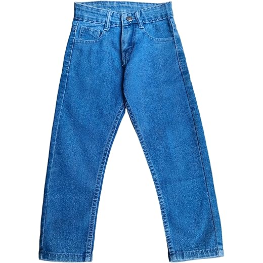 Baby Boys Cotton Text Print Jeans