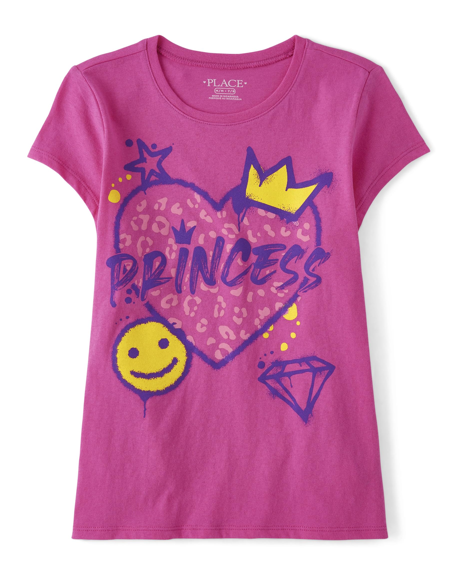 The Children's PlaceGirls' Short Sleeve Graphic T-Shirt