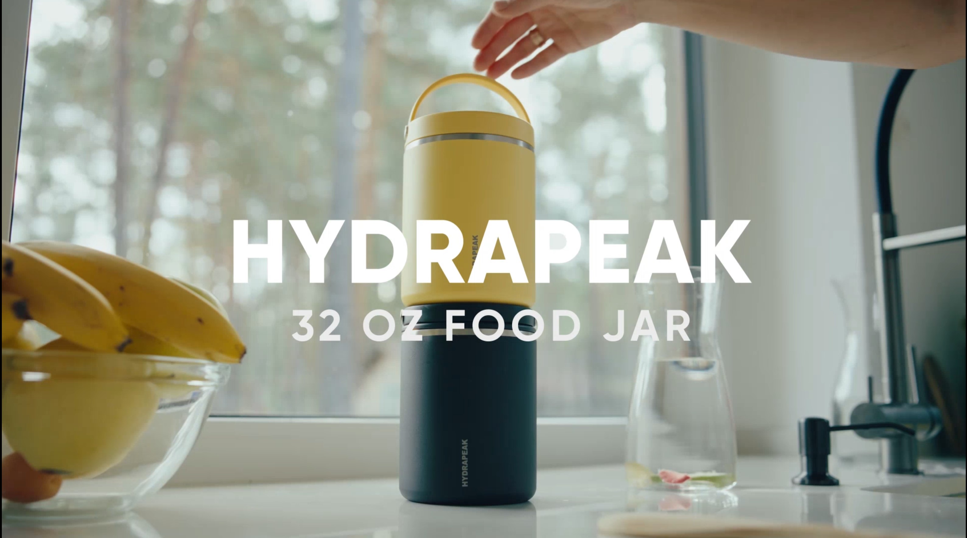 Amazon.com: Hydrapeak 32oz Stainless Steel Vacuum Insulated Food