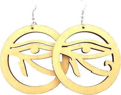 egyptian eye earrings
