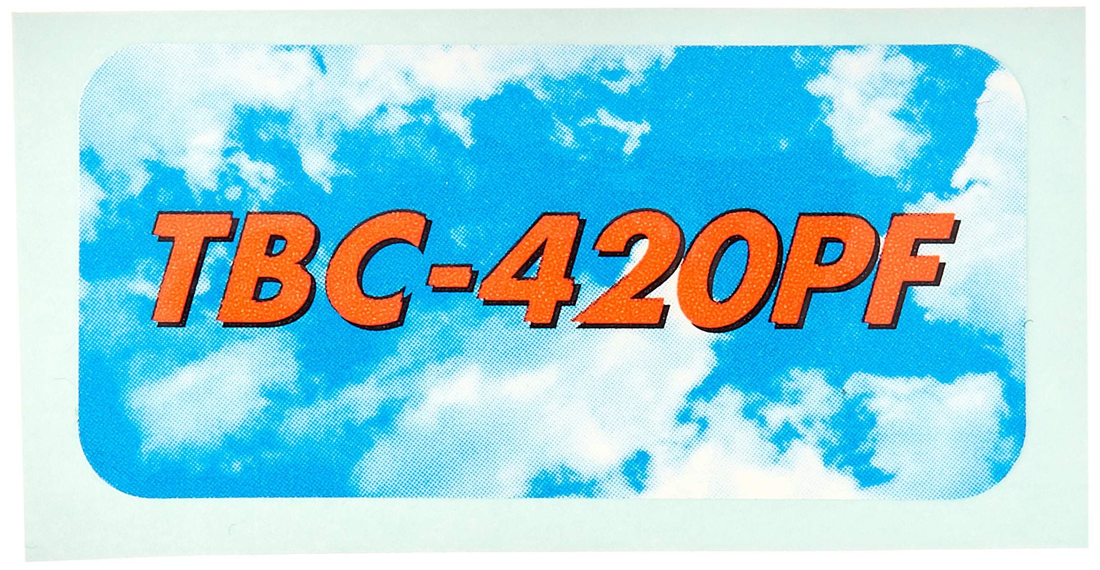 Autocollant Tbc-420pf Hitachi 6694350 pièce de rechange origine