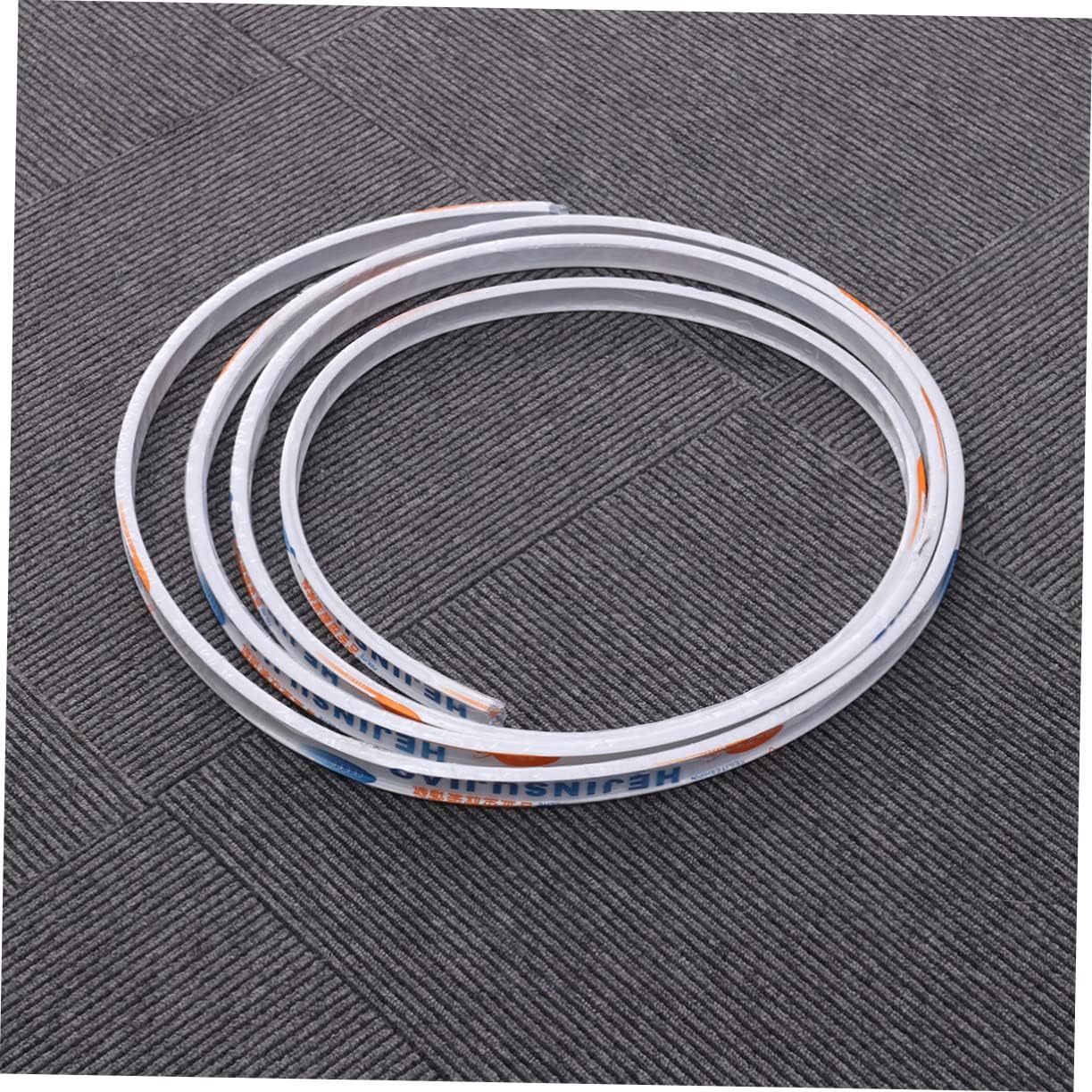 Flexible Bendable Curtain Track Ceiling Mounted Drapery Track for Shower Curtains Room Dividers Easy Installation for Straight Bay Bow Complete Accessories Included