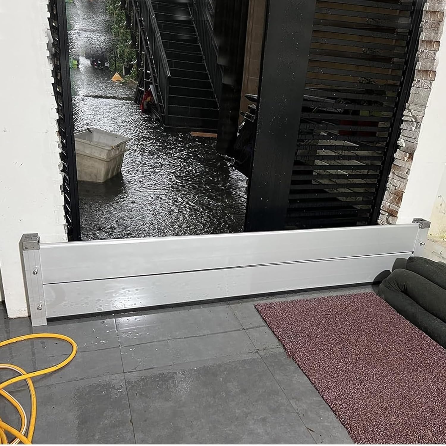 高さ0.2m/0.4m/0.6m/0.8m 再利用可能 洪水バリア 屋外用 商業用