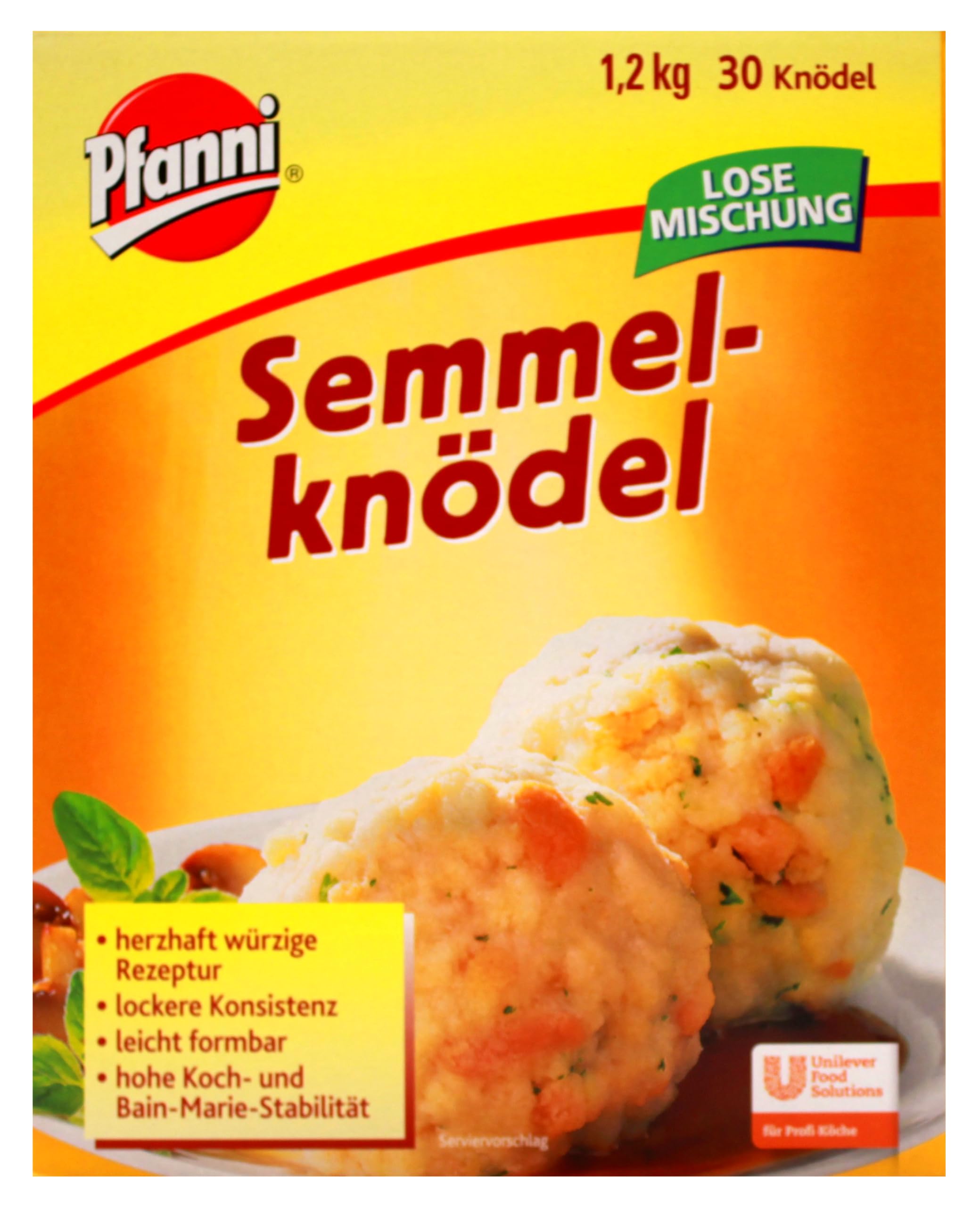 Pfanni Semmelknödel lose Mischung, (1 x 1.2 kg)