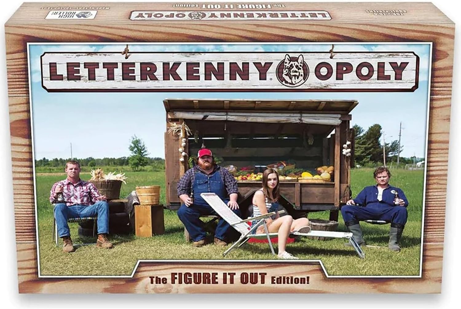 Letterkenny Board Game - Hilarious Comedy Game with Iconic Locations, Unique Tokens, Fast-Paced Fun, and Laughs for Letterkenny Fans and Game Night Parties