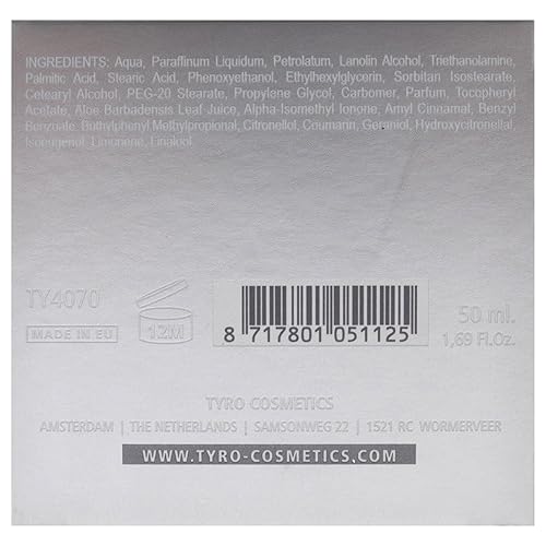 Miniatura 2 de Tyro Crema de día E Plus - Lujosa crema de día suave para rostro, cuello y escote - rica en aloe vera y vitamina E - Ayuda a combatir los radicales