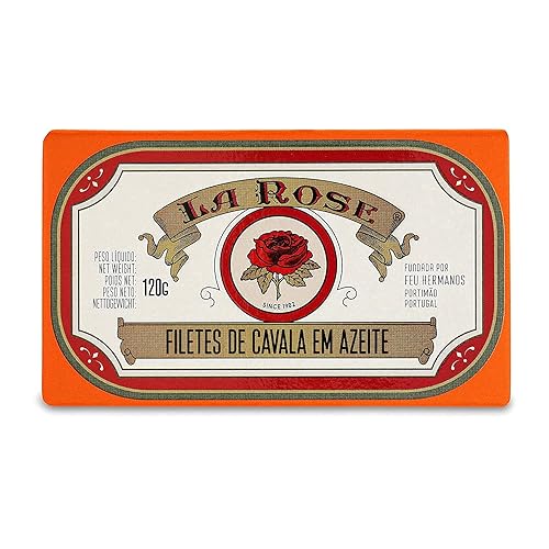 Miniatura 2 de La Rose - Set de Conservas Portuguesas - 6 Tipos - Sardinas - Bacalao - Caballa