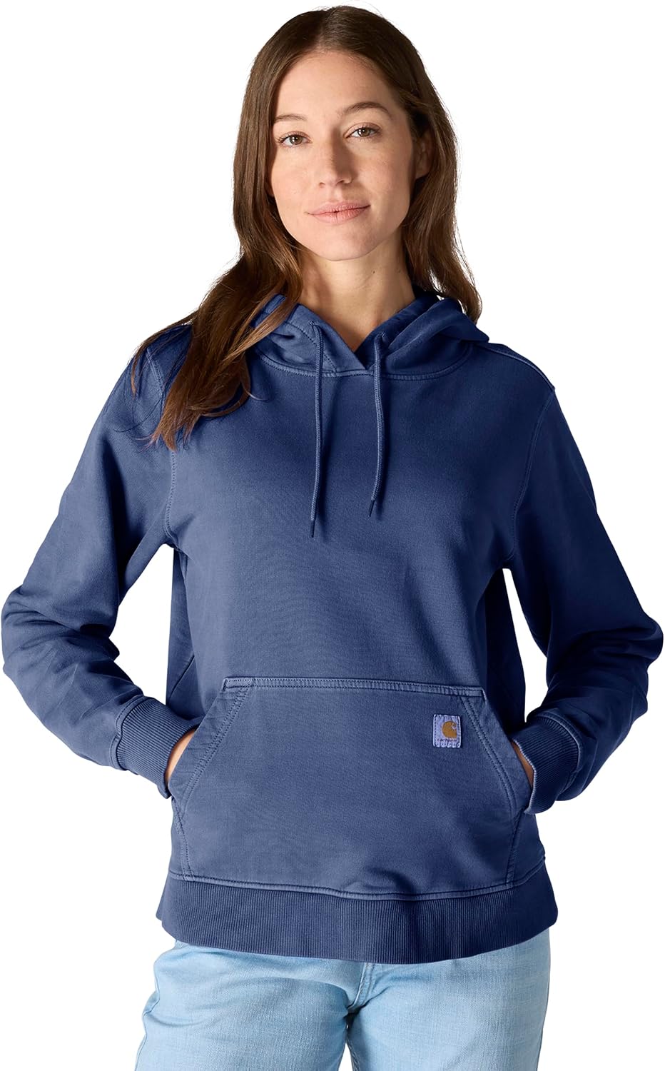 Carhartt Women's Relaxed Fit Midweight Garment Dye French Terry Hooded Sweatshirt