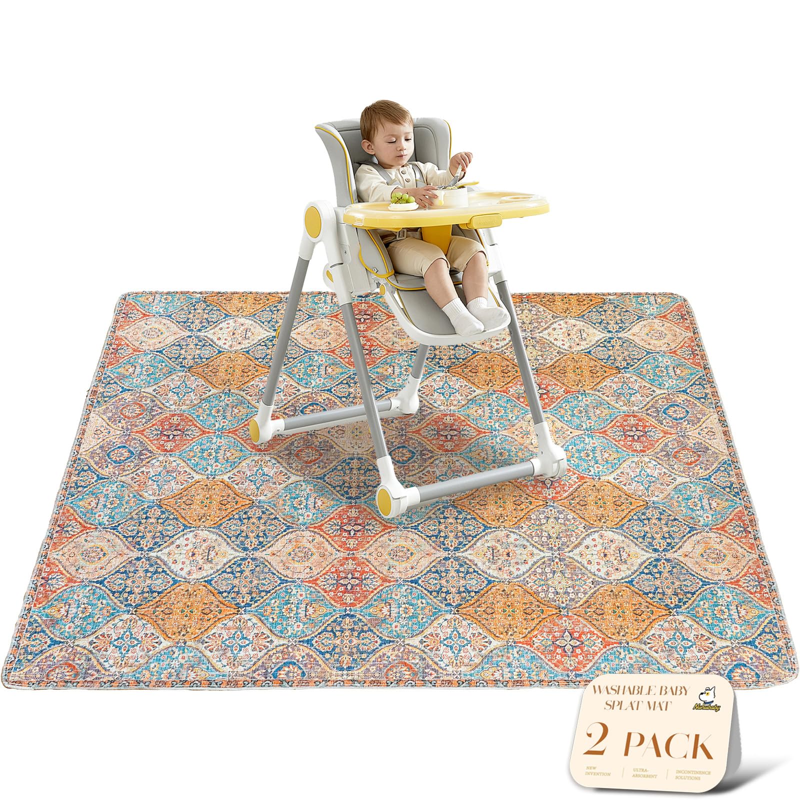 Splash Mat For Under High Chair Large Splat Mat For Under High