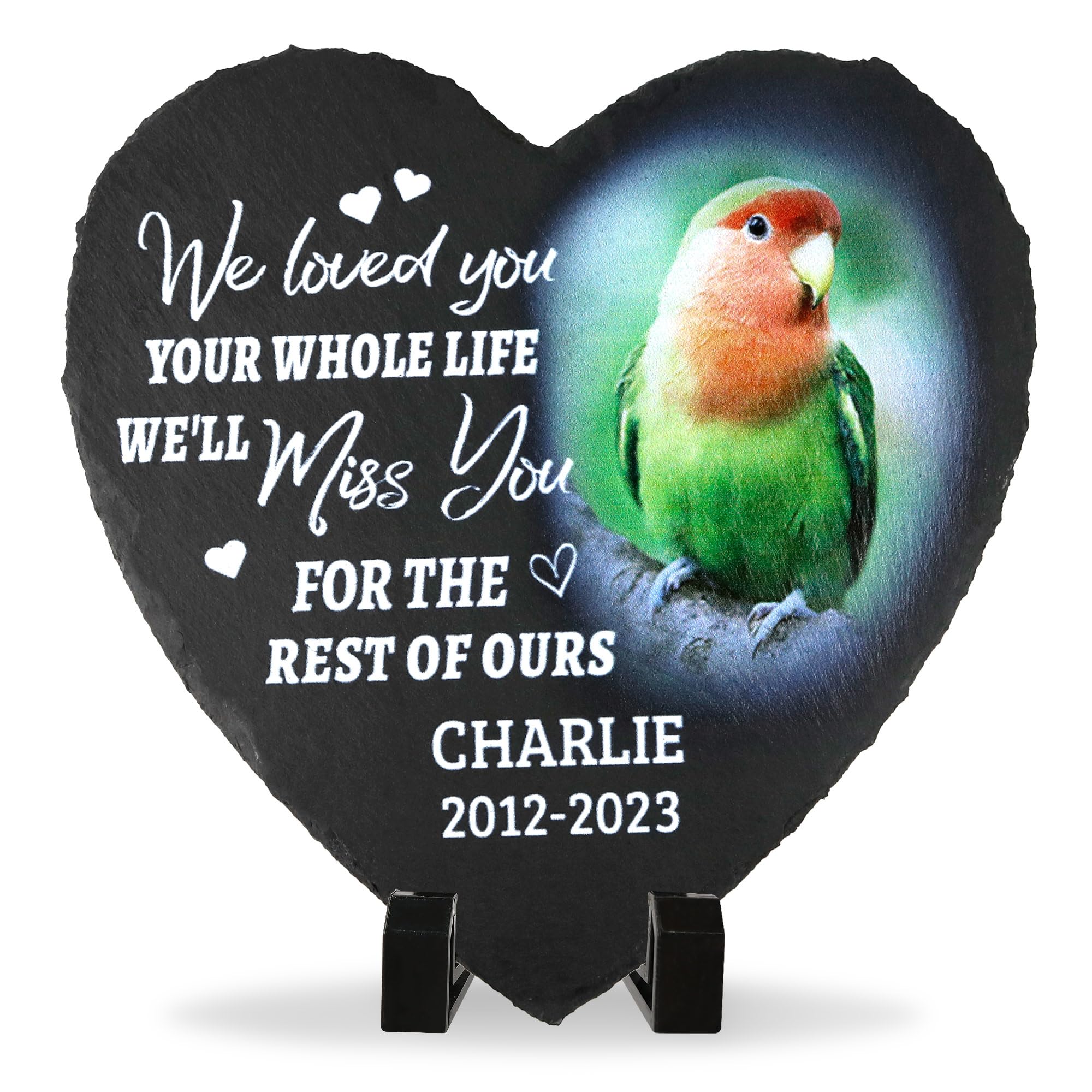 ODB Parrot Memorial Stone & Gifts - Loss Remembrance Tombstone & Grave Marker