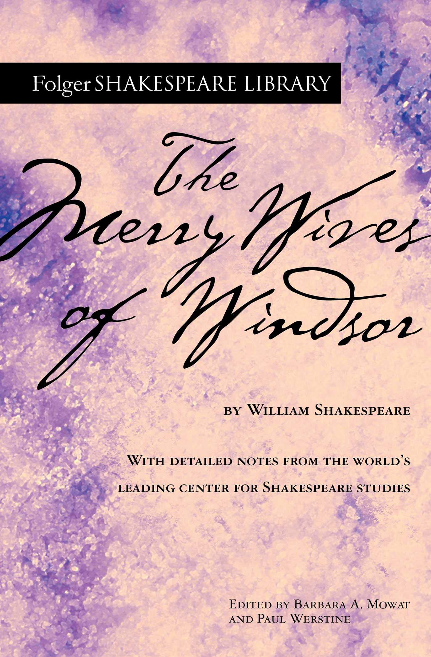 The Merry Wives of Windsor (Folger Shakespeare Library)