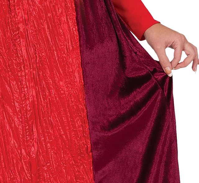 Foto 6 de 6 de FIESTAS GUIRCA Disfraz de Hermana Bruja Roja para Mujer - Vestido de Bruja Roja