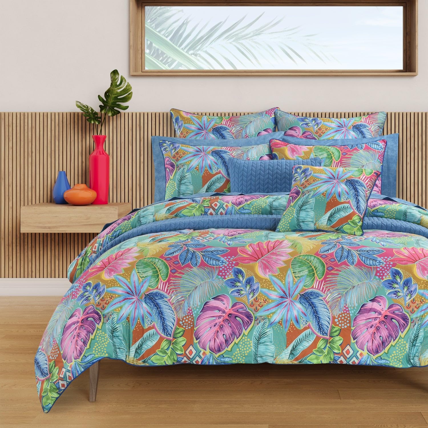 J. Queen New YorkHanalei Comforter Set, Turquoise