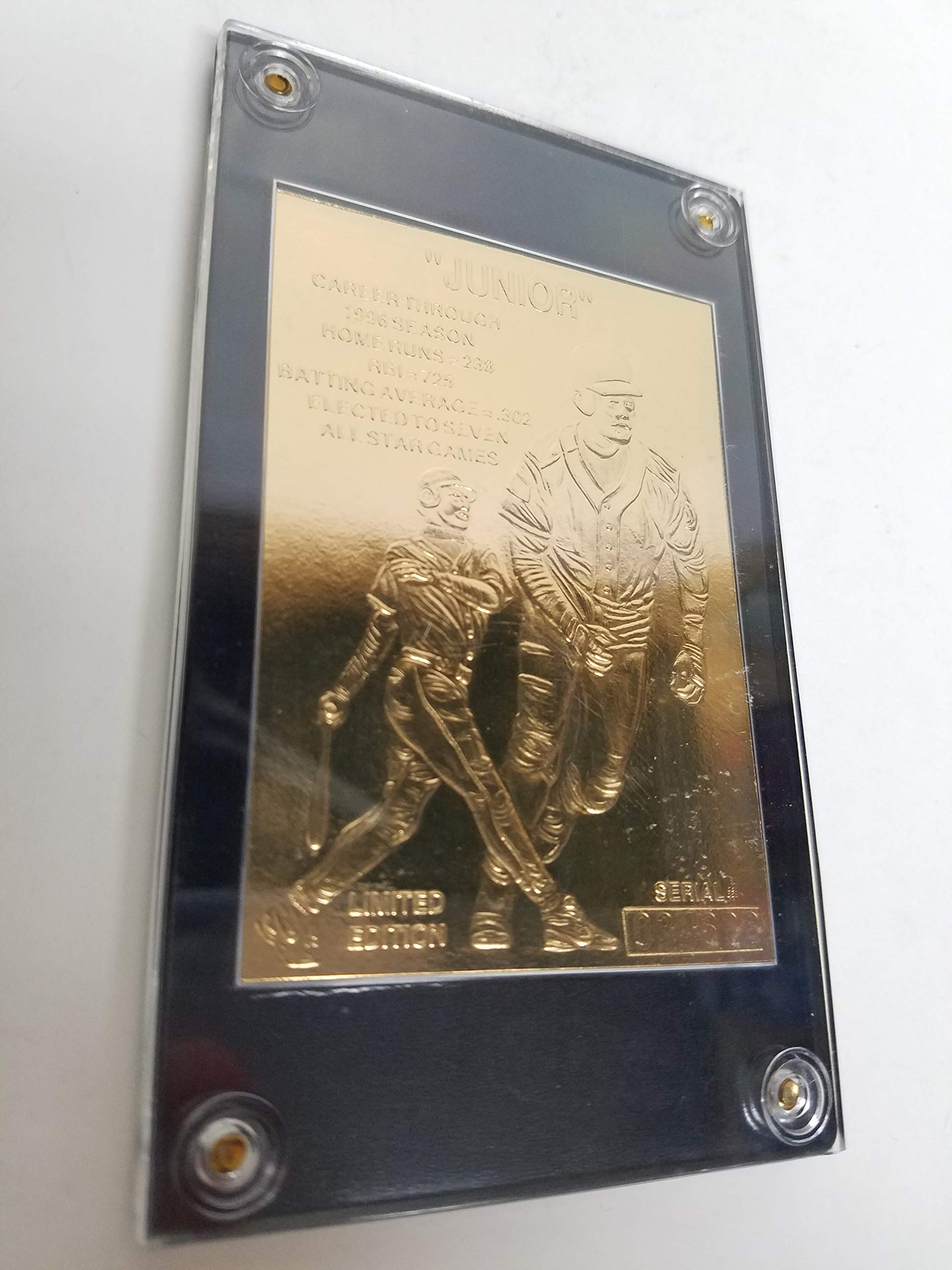 Amazon | 限定版 Heroes of Baseball Ken Griffey Jr. 22K ゴールド 