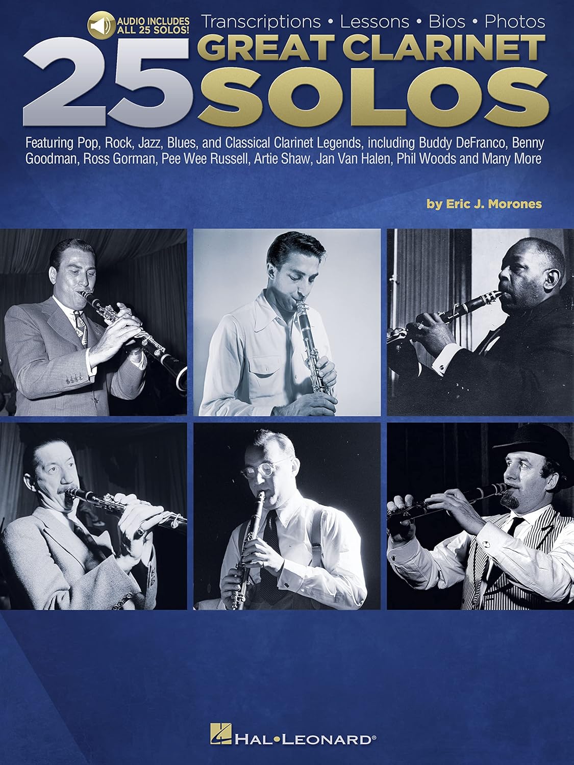 25 Great Clarinet Solos: Transcriptions * Lessons * Bios * Photos      [Print Replica] Kindle Edition