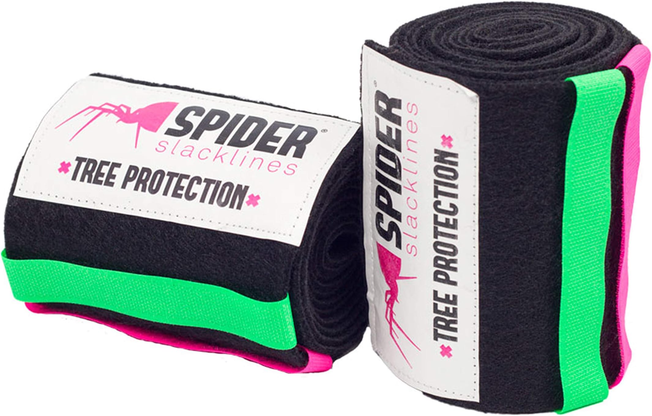 LTSAX - Tree Protection XL Tree Protection with Line Fixing Supports - Slackline Tree Wear Accessories - Abrasion Resistant Coating Fabric - Contains Four Coloured Strips with Quick