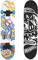 Voyager 31" Lenticular Skateboard with Pro Trucks, 9-Ply Maple Deck & Full Grip Tape - Perfect for Beginners & Cruising
