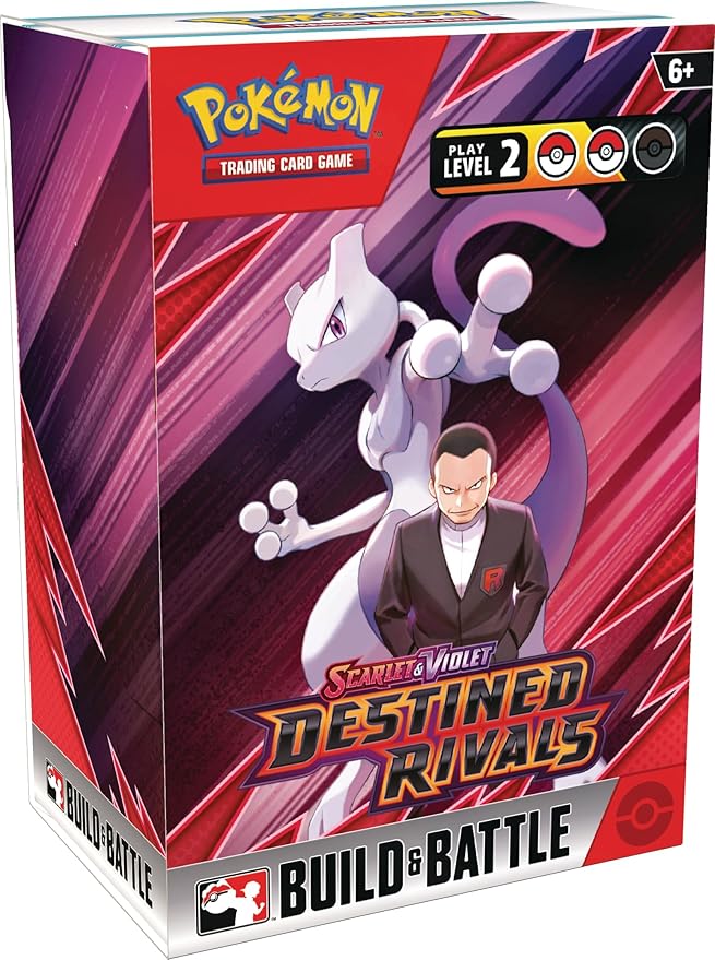 Pokémon Scharlachrot-Violett: Neue übermächtige Pokémon zu fangen - schnelle Aktion 10 81TMyzmlkGL. AC SY879 Pokemon TCG: Scarlet & Violet - Destined Rivals - Build & Battle Box - 4 Packs