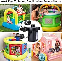 Vista 7 de Bomba de aire para colchón inflable, cama de balsa de piscina, juguete de barco, llenado rápido, para campamento al aire libre, cojines inflables