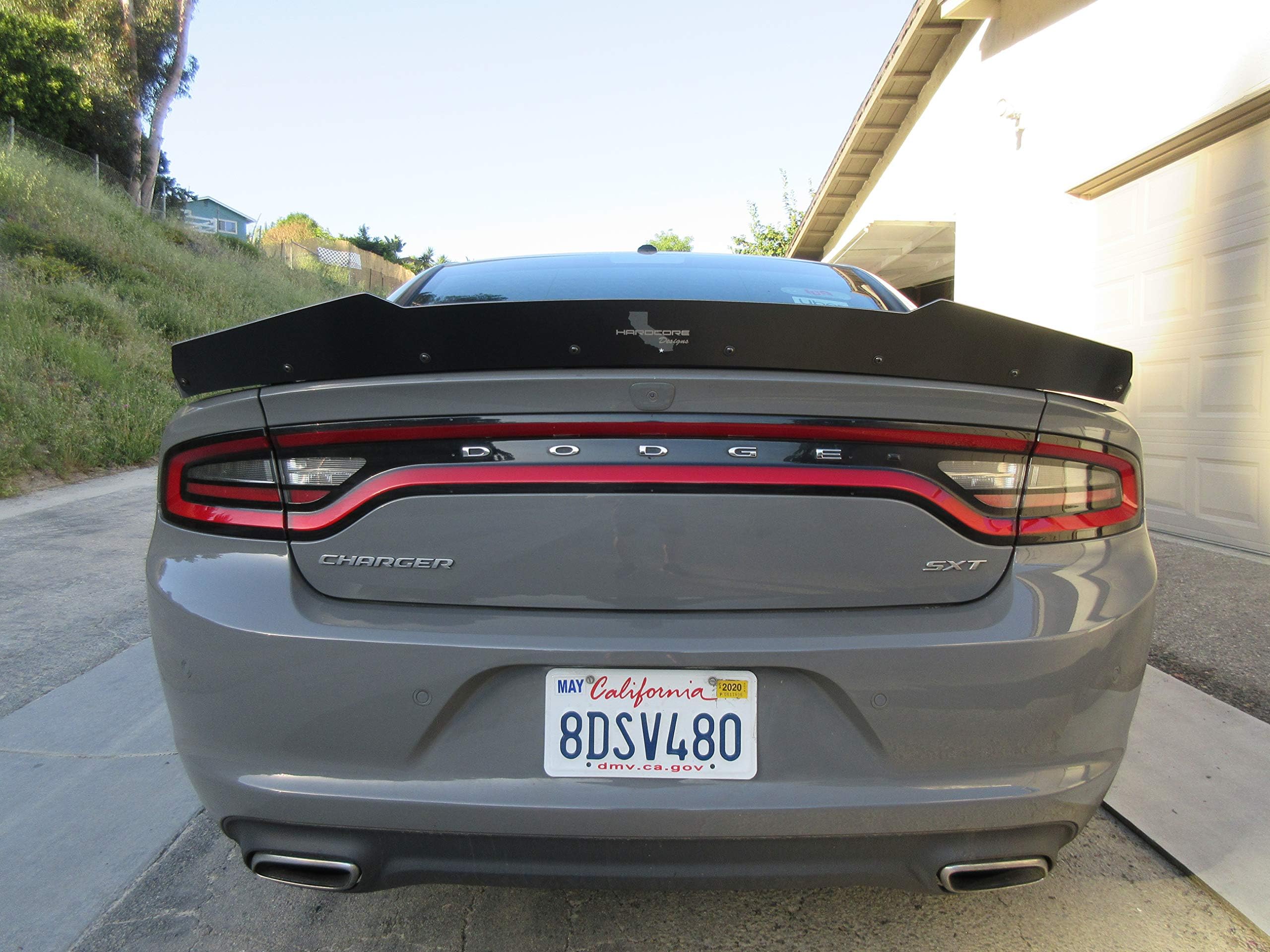 Wicker Bill Compatible with Dodge Charger SRT Short 2015-22 Hellcat, Scat Pack, Daytona, SRT-392 Made in USA!