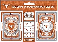 Vista 8 de Masterpieces Game Day - NCAA Texas A&M Aggies - Paquete de 2 cartas de juego y dados - Juego con licencia oficial para adultos y familia