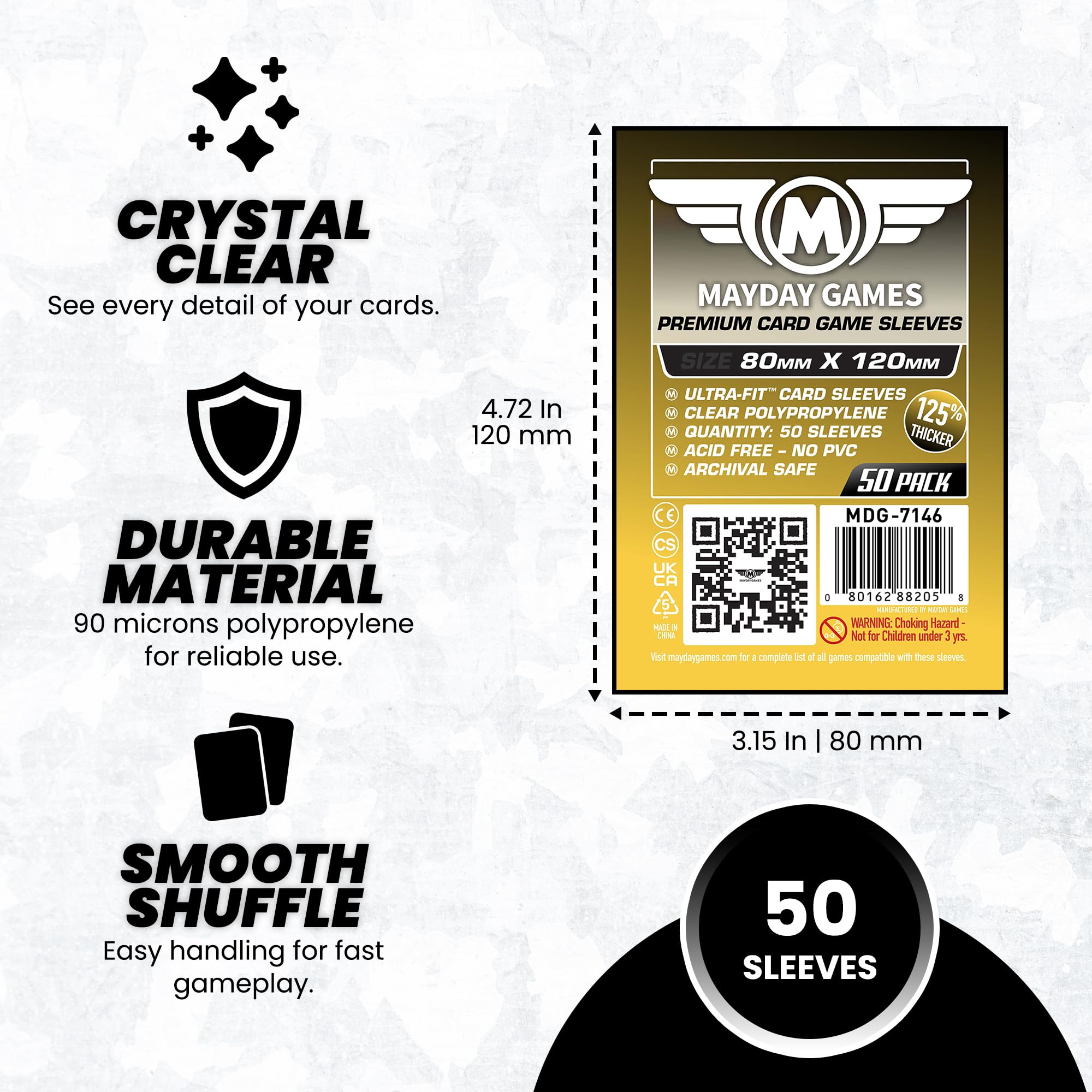 iss vanguard card sleeves Amazon.com: Mayday Games Dixit Premium Card Sleeves - 80x120mm 90 Micron  Thick, 50 Per Pack, Oversized Clear Board Game Card Sleeves
