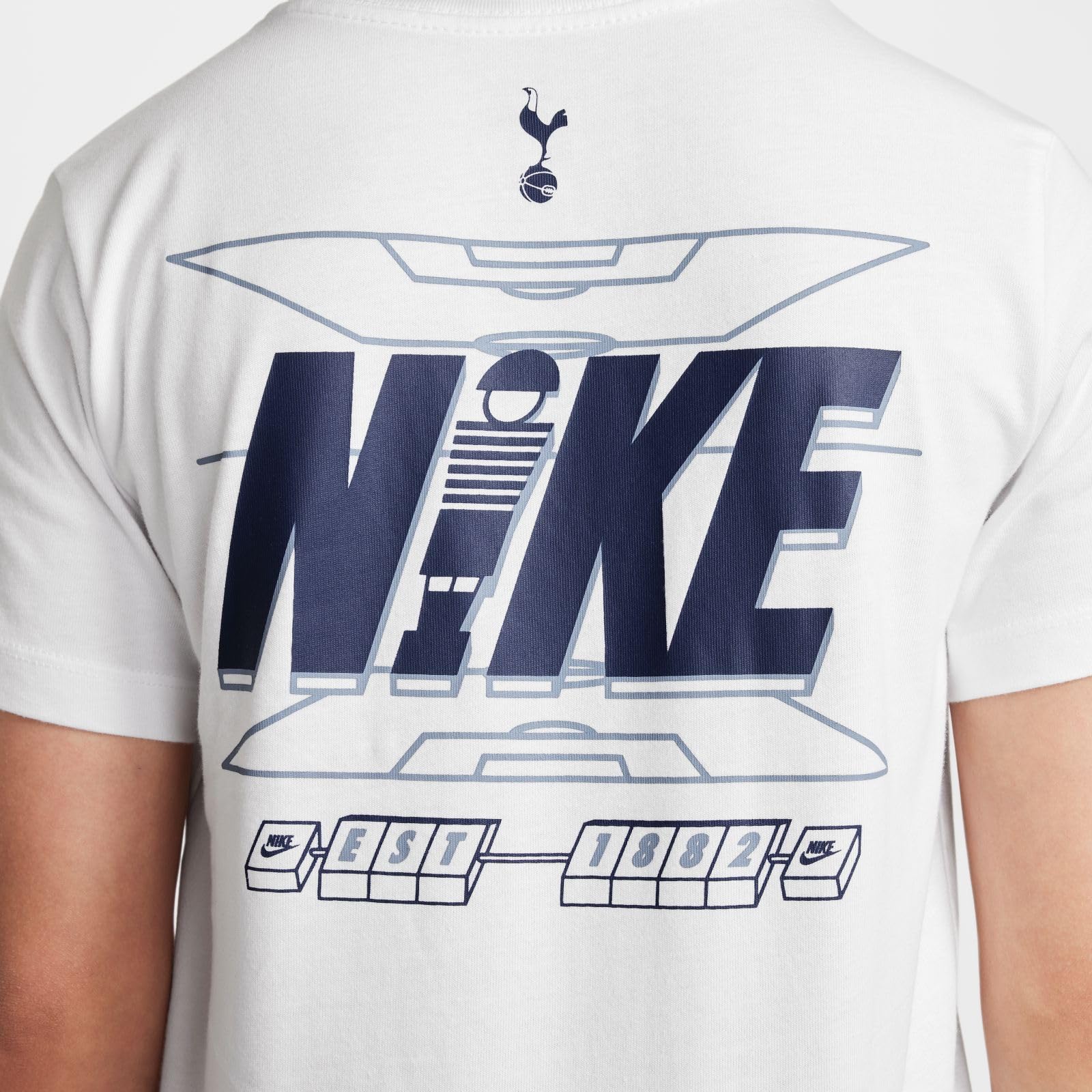 Nike Tottenham Hotspur Nike Fußball-t-Shirt für Ältere Kinder Maglietta da Calcio Unisex - Bambini e Ragazzi