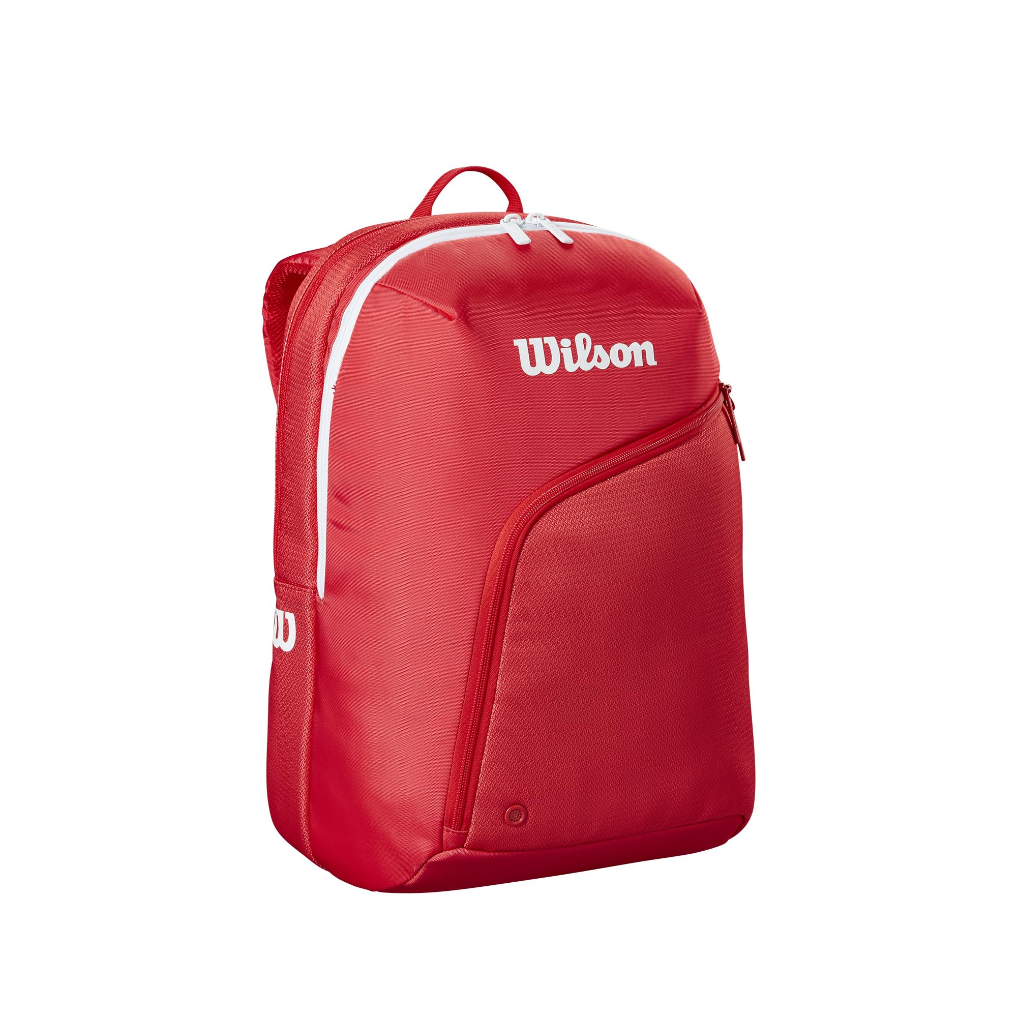 Wilson Tour Padel, Sac à Dos, Doté d'une Protection Thermofoil pour Protéger les Objets de Valeur, Fabriqué en Polyester Robuste, Idéal pour un Transport Adaptable, Couleur : Rouge