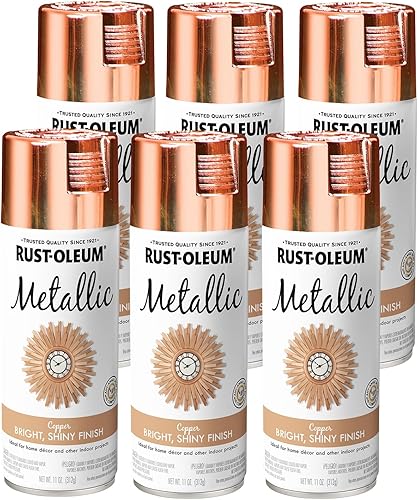 Pintura en aerosol 11oz Rust-Oleum 1915830paquete de 6 especialidad metálico 1915830, 1937830 - 6 PK