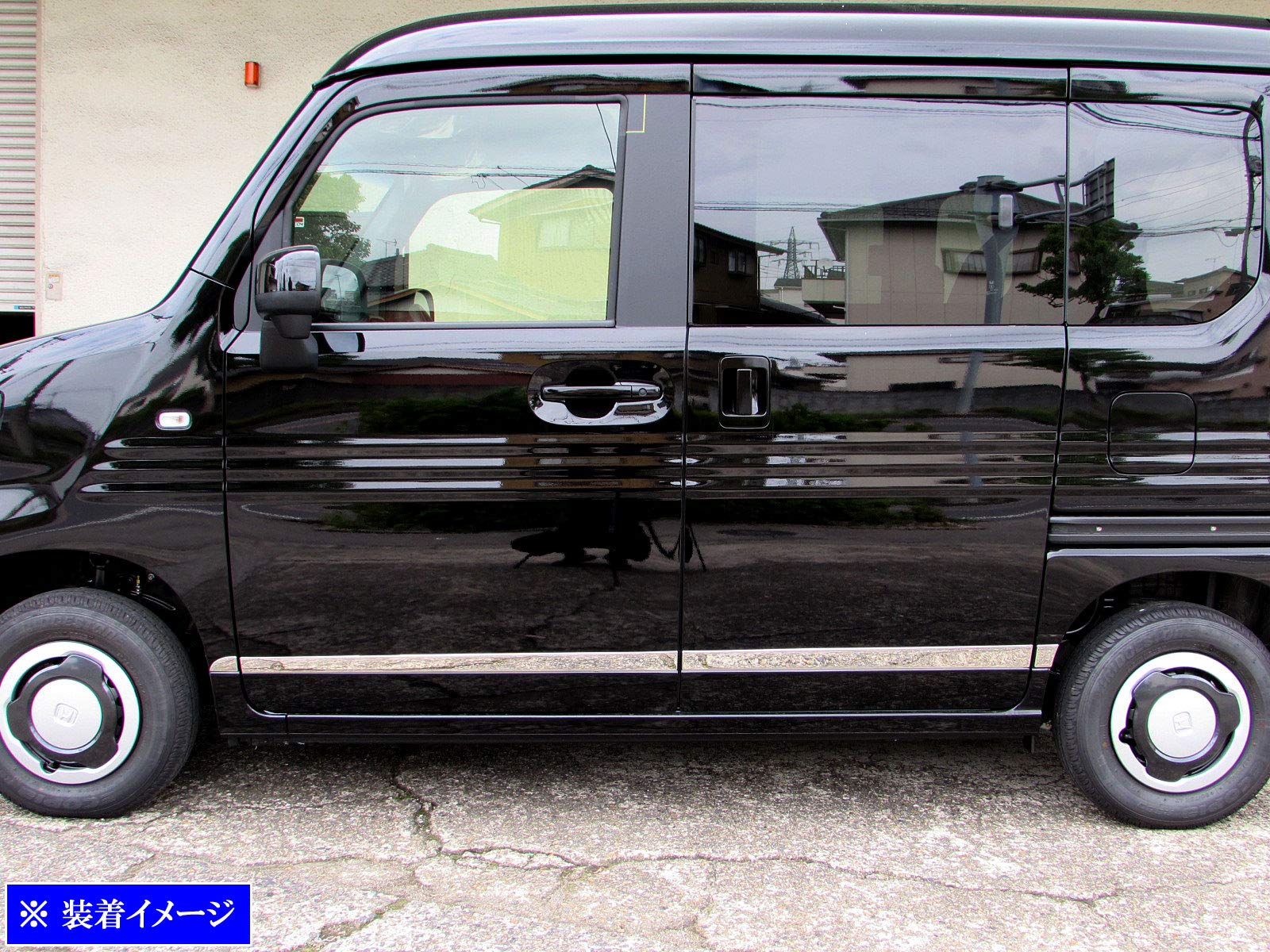 Amazon | BRIGHTZ N-VAN JJ1 JJ2 超鏡面ステンレスメッキサイド