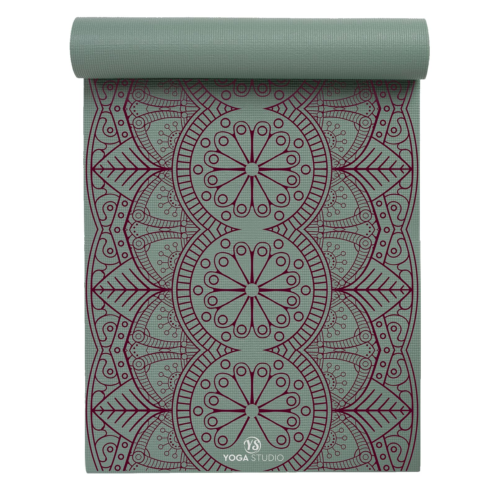 Yoga Studio Designed Sticky Yoga Mat Oeko-Tex Tear Proof Non-Slip Workout Exercise Gym Fitness Mandala Yoga Pilates Mat