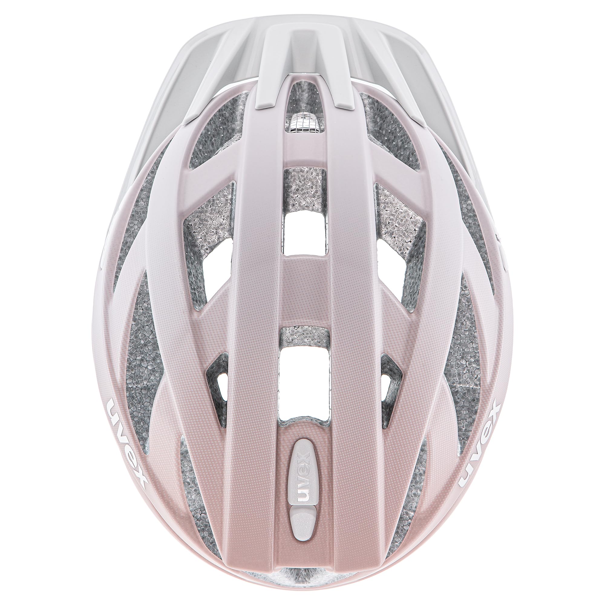 uvex i-vo cc, casco bicicletta Unisex adulto, grey-rosé matt, 52-57 cm