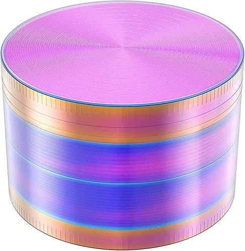 Molinillo grande (color arcoíris, 2.5 pulgadas)