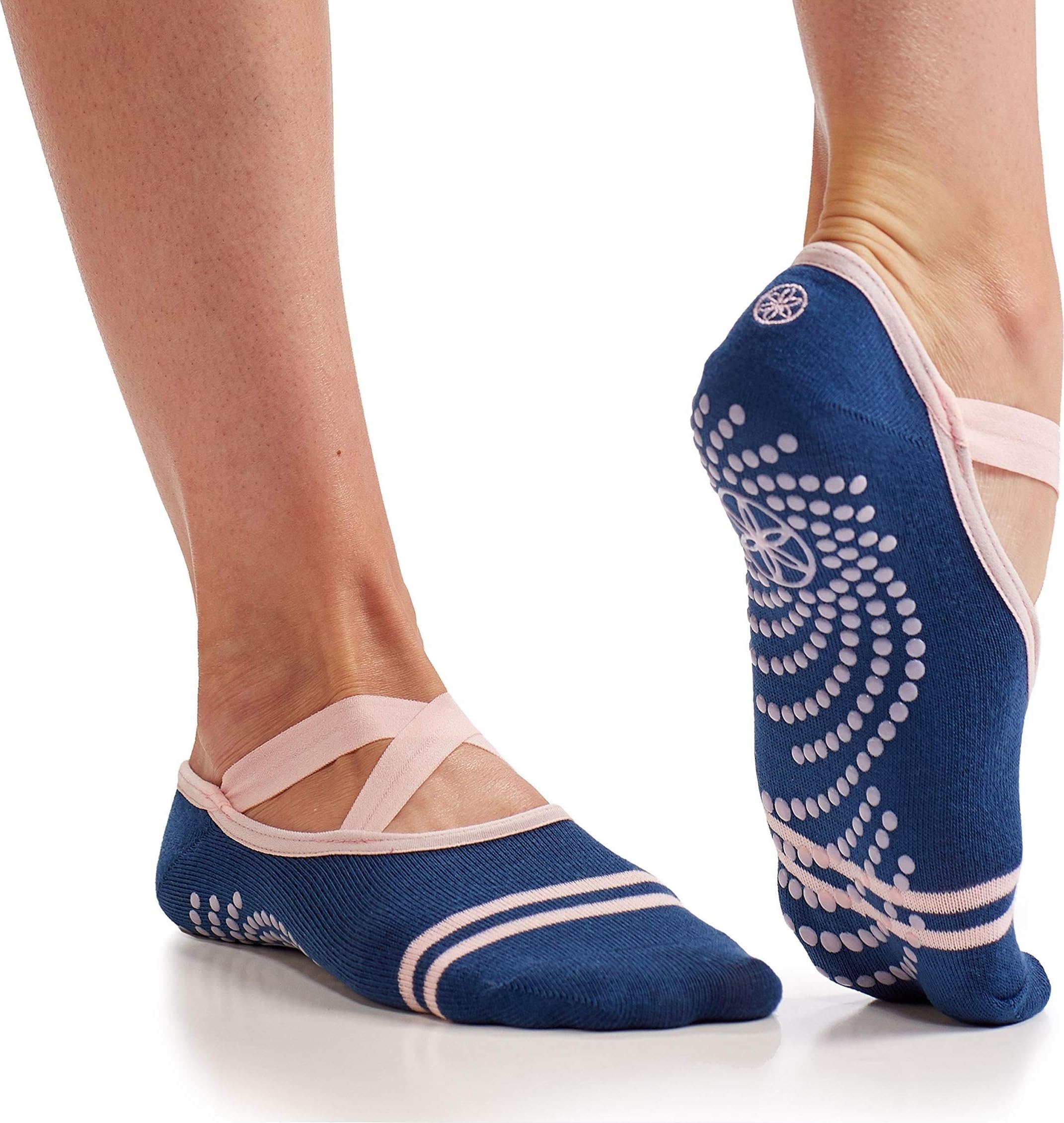 Gaiam Grippy Studio Yoga Socks