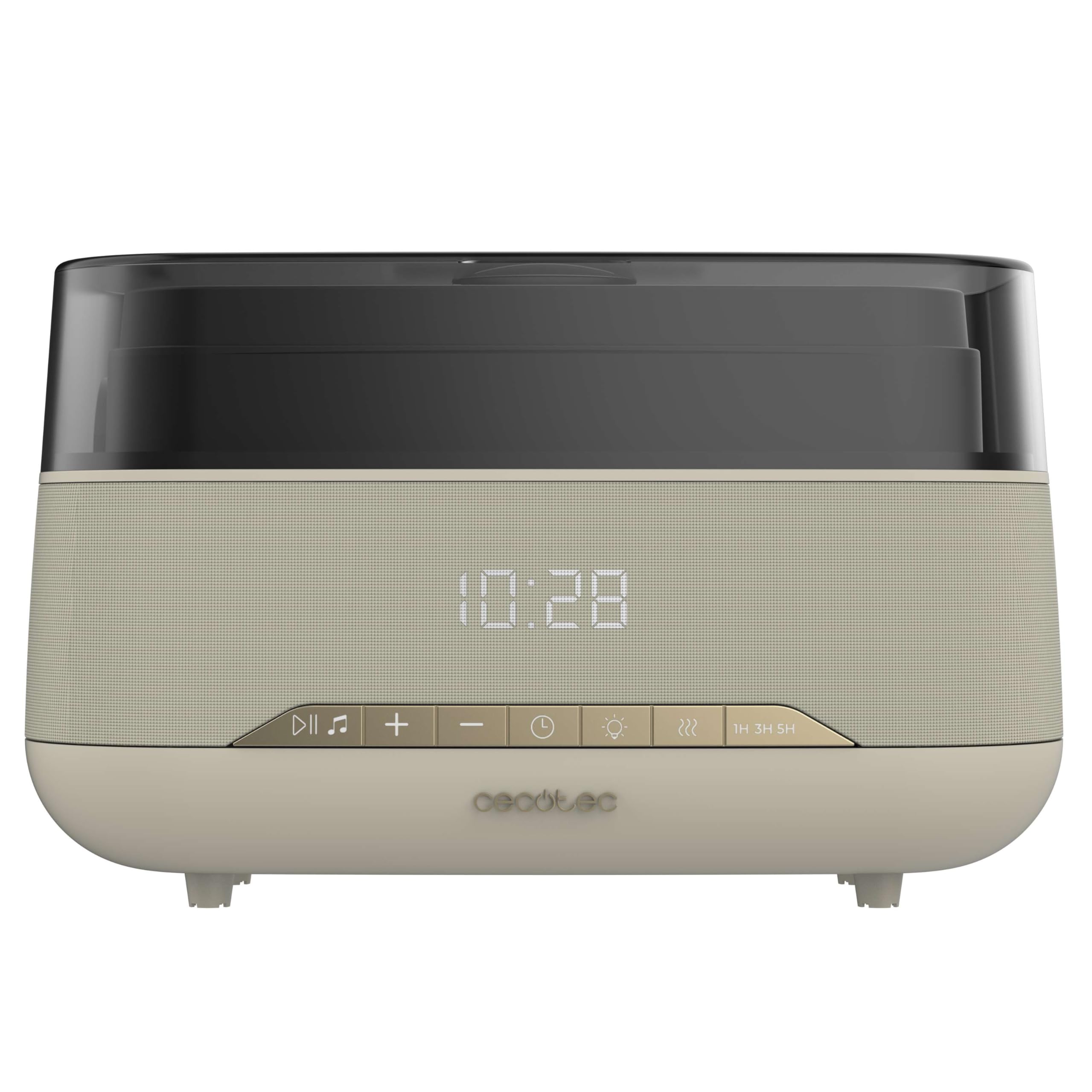 Cecotec PureAroma 1300 Hydra Speaker Difusor de Aromas Ultrasónico 300ml Bluetooth LED Temporizador 5h 3 Modos Vapor Aromaterapia